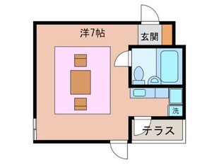 バトンルージュの物件間取画像